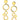 Luna Nova Golden Earrings - Scandinavian Design Jewelry - Sagen Sweden