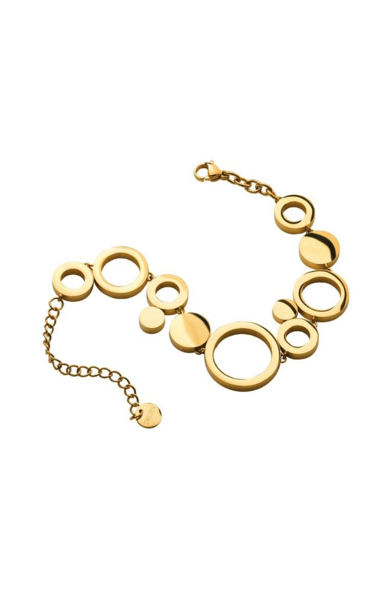Luna Nova Golden Bracelet - Scandinavian Design Jewelry - Sagen Sweden