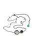 Luna Eclipse Rainbow Necklace - Scandinavian Design Jewelry - Sagen Sweden