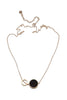 Luna Eclipse Golden Necklace - Scandinavian Design Jewelry - Sagen Sweden