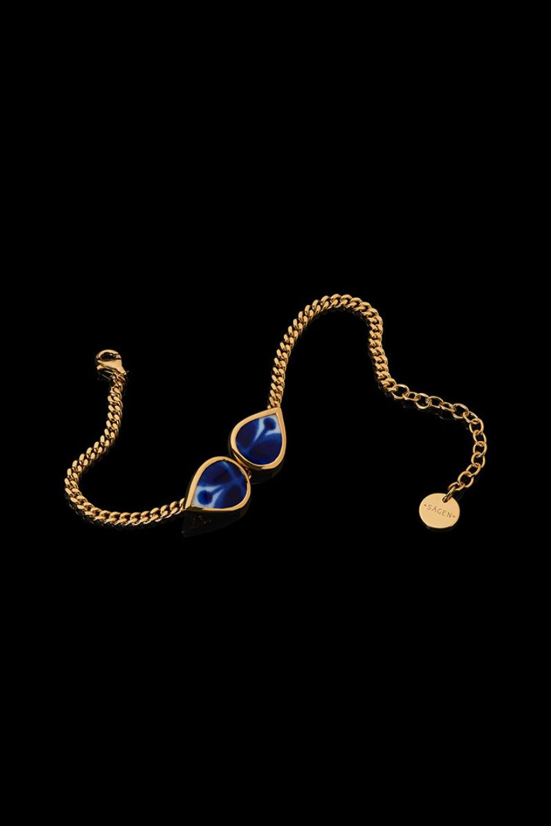 Mon Amie Golden Bracelet - Scandinavian Design Jewelry - Sagen Sweden