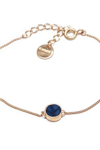 Swedish Grace Golden Midnatt Bracelet - Scandinavian Design Jewelry - Sagen Sweden