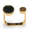 Luna Golden Eclipse Ring - Scandinavian Design Jewelry - Sagen Sweden