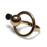 Satellite Golden R3 Ring - Scandinavian Design Jewelry - Sagen Sweden