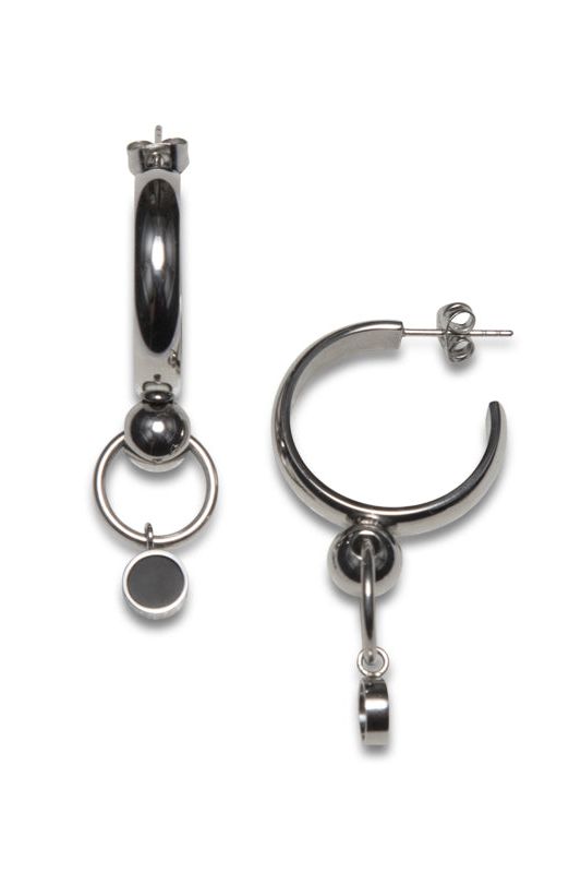 Satellite Hoop Earrings - Scandinavian Design Jewelry - Sagen Sweden