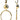 Solar Golden Statement Earrings - Scandinavian Design Jewelry - Sagen Sweden