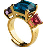 Prisma Golden Imperatrix Ring - Scandinavian Design Jewelry - Sagen Sweden