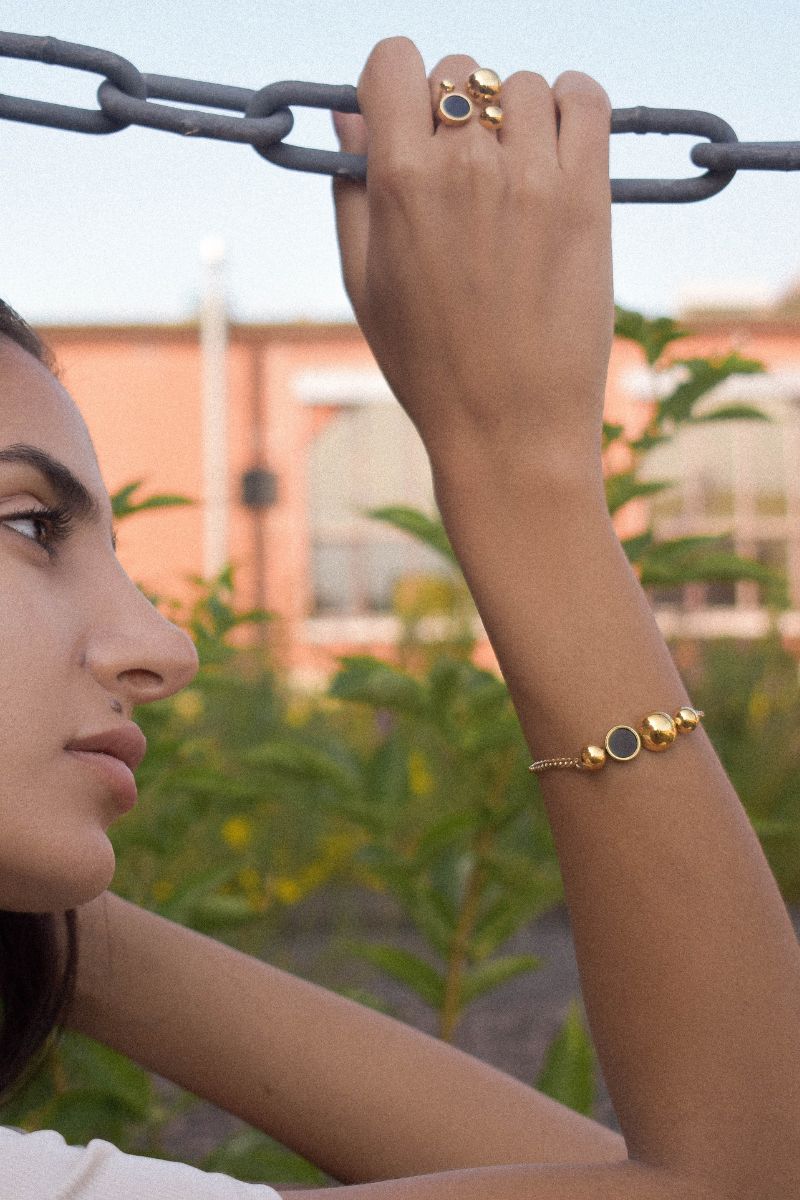 Solar Golden Bracelet