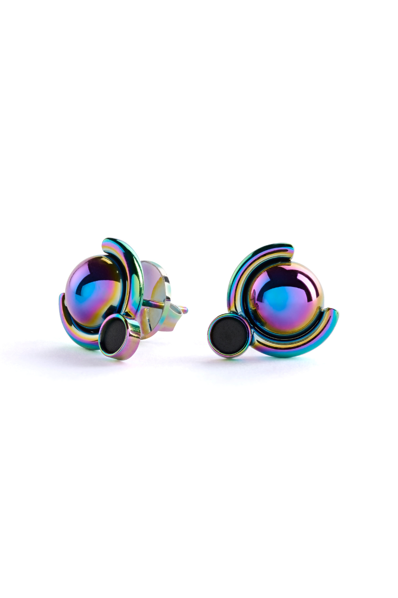 Satellite E4 Rainbow Earrings