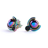 Satellite E4 Rainbow Earrings - Scandinavian Design Jewelry - Sagen Sweden