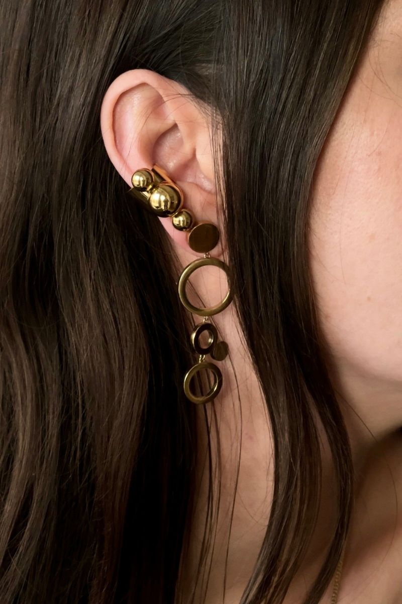 Luna Nova Golden Earrings