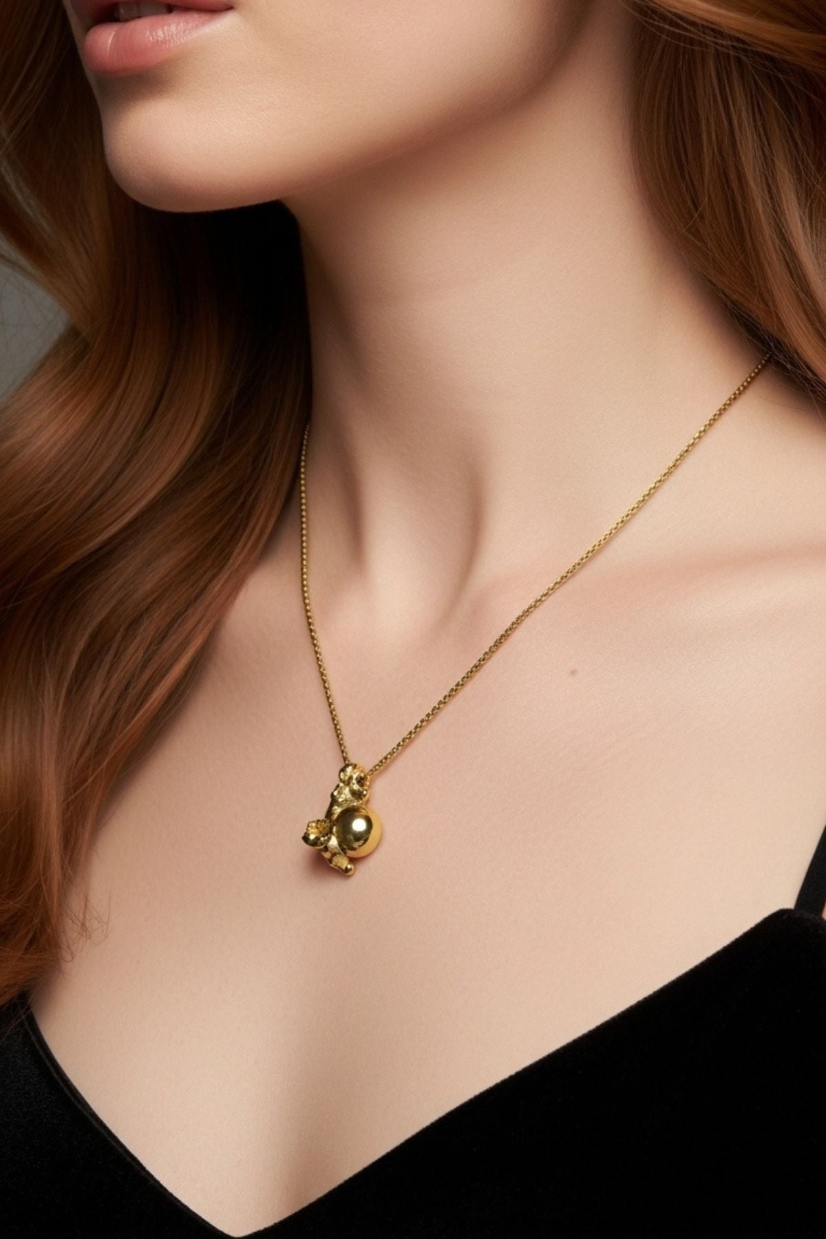 Halley Golden Necklace