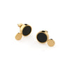 Luna Eclipse Golden Petite Earrings