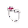 Future Is Female Fucsia Ring
