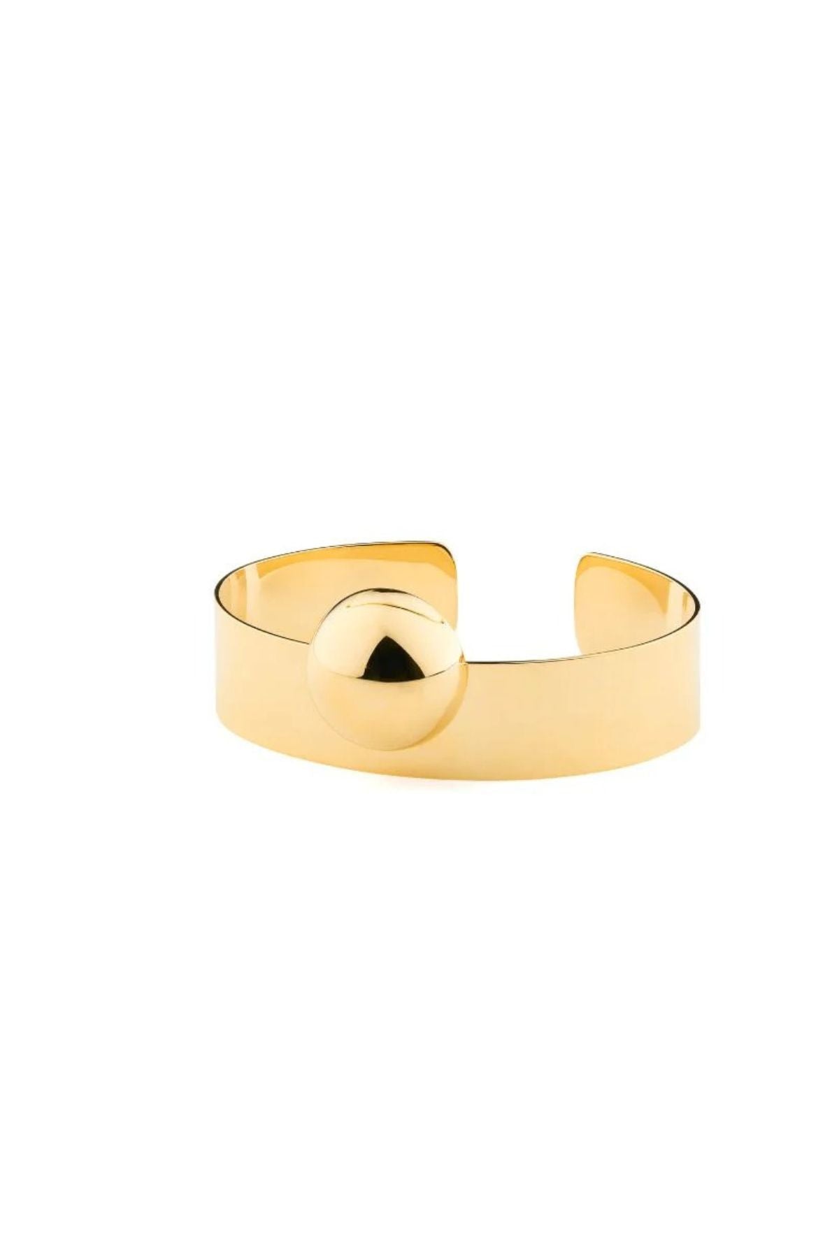 Satellite Orbit Big Golden Bangle