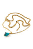 Prisma Talisman Golden Necklace