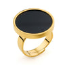 Luna Golden Ring - Scandinavian Design Jewelry - Sagen Sweden
