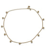Solar Golden charm necklace - Scandinavian Design Jewelry - Sagen Sweden