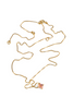 Prisma Blush Golden Necklace - Scandinavian Design Jewelry - Sagen Sweden