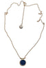 Swedish Grace Golden Midnatt Necklace - Scandinavian Design Jewelry - Sagen Sweden
