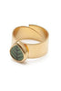 Berså Exclusive Golden Ring - Scandinavian Design Jewelry - Sagen Sweden