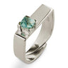 Prisma Aqua Ring - Scandinavian Design Jewelry - Sagen Sweden