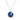 Blue pattern necklace - One of a kind - Scandinavian Design Jewelry - Sagen Sweden
