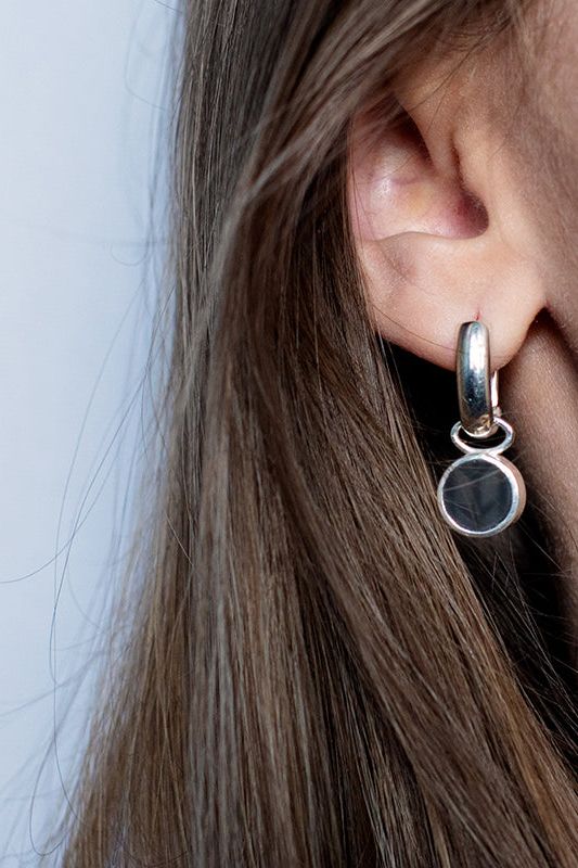 Pendientes Swedish Grace Rotate - Vändbart hänge