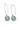 Mint Green Earrings - Scandinavian Design Jewelry - Sagen Sweden