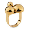 Solar Golden Cluster Ring - Scandinavian Design Jewelry - Sagen Sweden